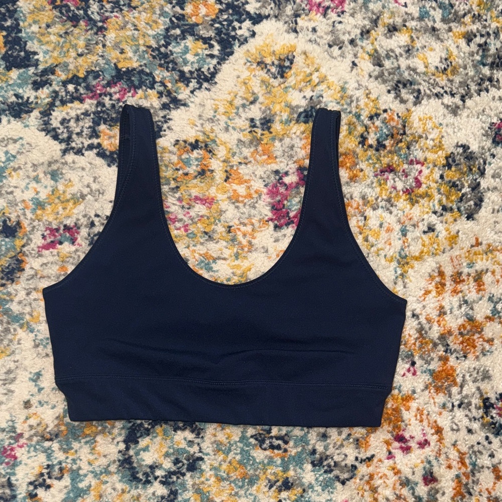 Navy Blue Free People Movement Sports Bra